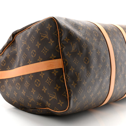 Louis Vuitton Monogram Keepall Bandouliere 55 9 of 16