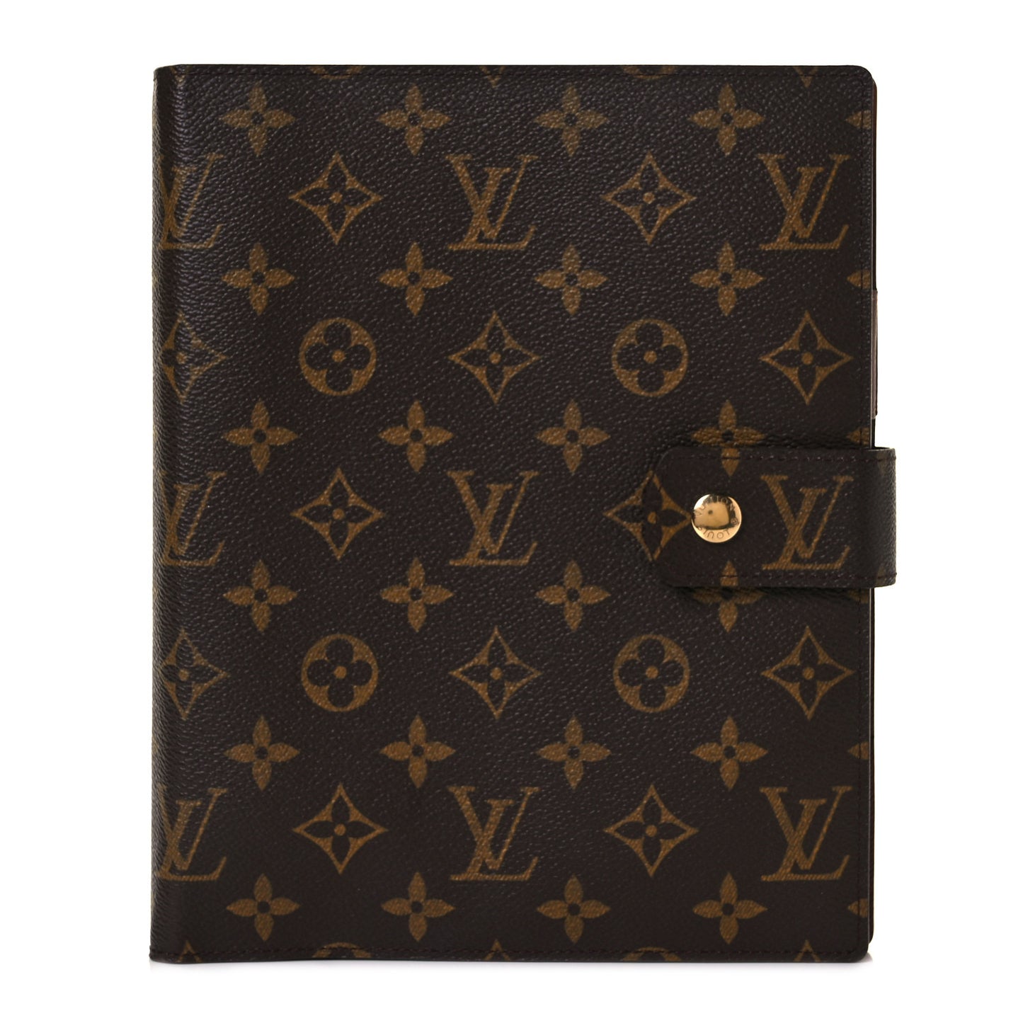 Monogram Large Ring Agenda Cover