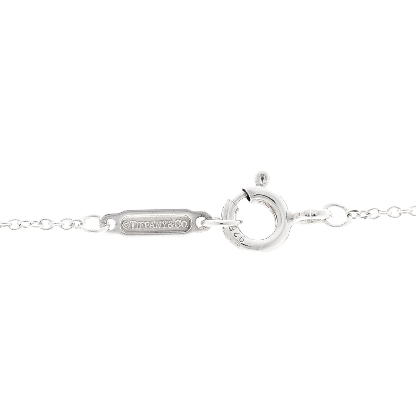 Sterling Silver 18K Rose Gold Filigree Heart Key Pendant Necklace
