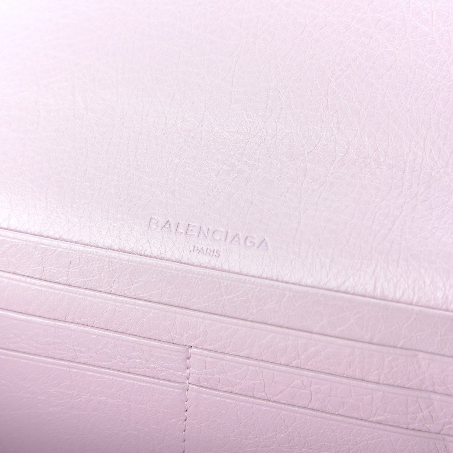 Balenciaga Agneau Classic Hardware Money Wallet Rose Poudre 8 of 10