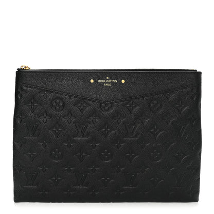 Louis Vuitton Empreinte Daily Pouch Black 1 of 7