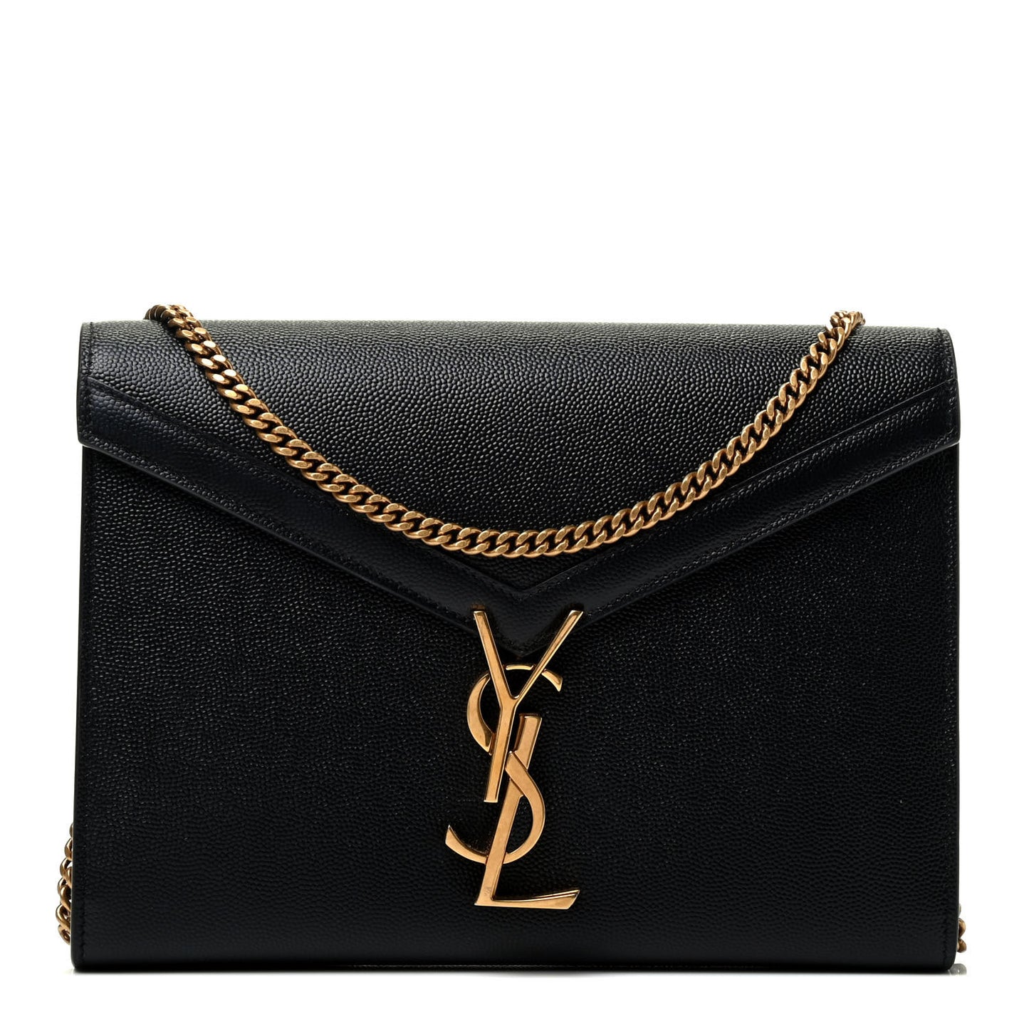Grain De Poudre Monogram Cassandra Chain Wallet Black Rouge Legion