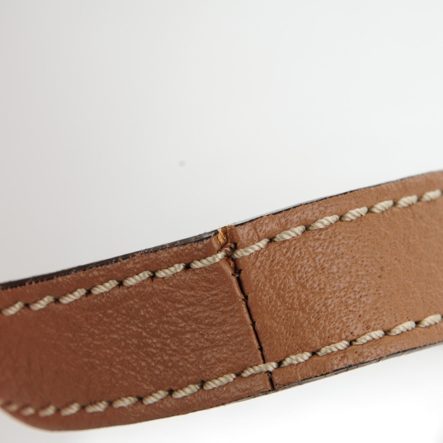 Chloe Calfskin Mini Marcie Round Crossbody Bag Nut 8 of 8