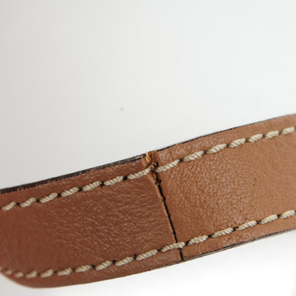 Chloe Calfskin Mini Marcie Round Crossbody Bag Nut 8 of 8