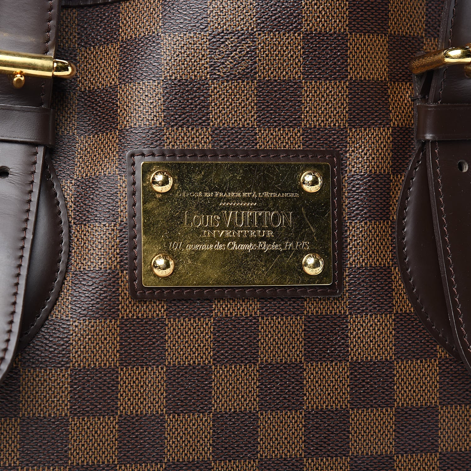 Louis Vuitton Damier Ebene Hampstead MM 9 of 12