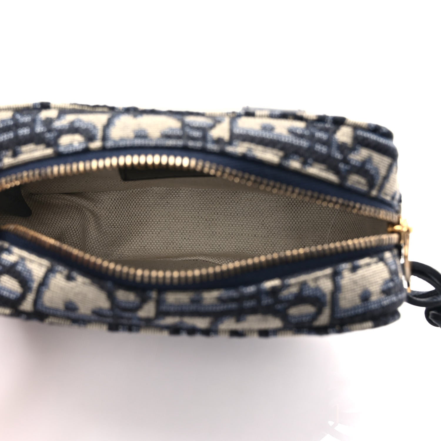 Christian Dior Oblique Belt Pouch Blue 5 of 9
