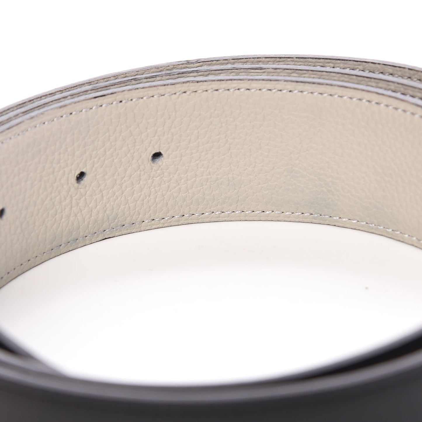 Togo 42mm Belt Strap 100 Black Gris Perle