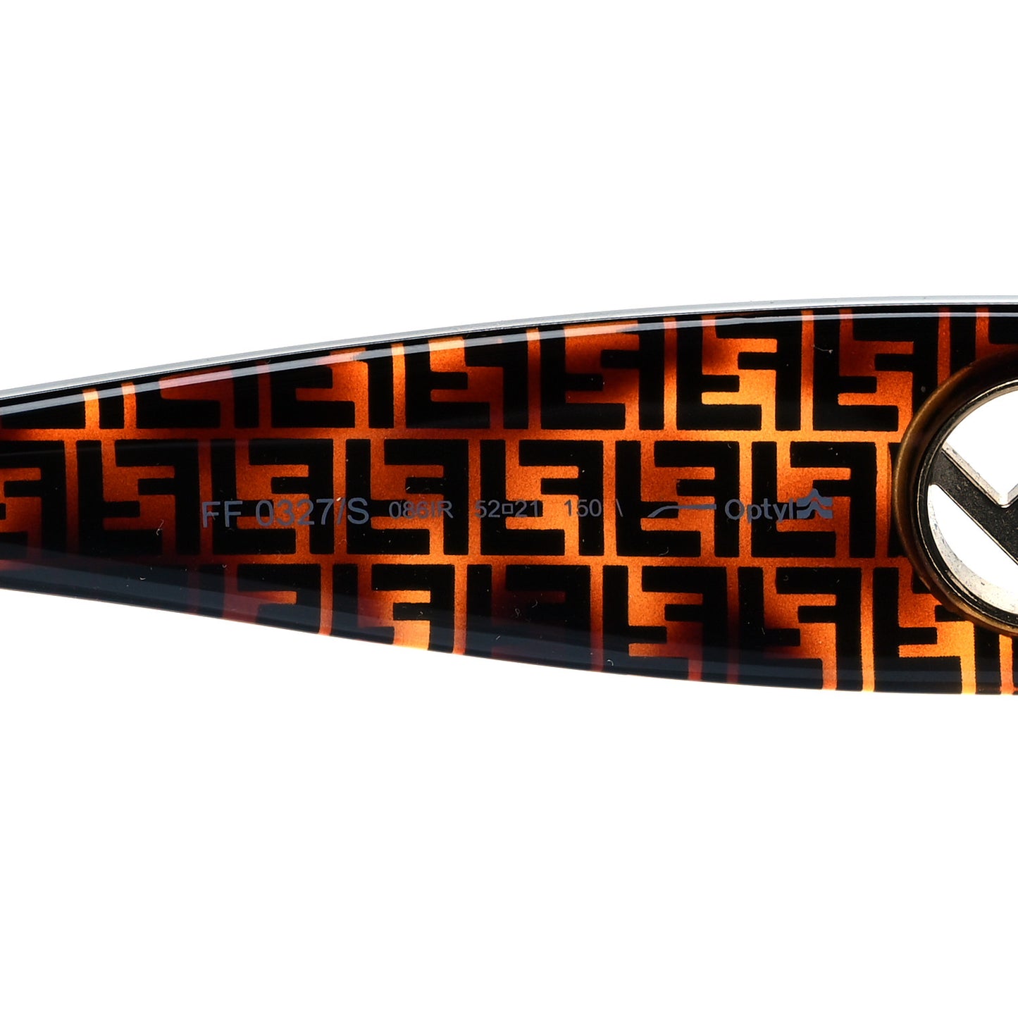 Acetate F is Fendi FF 51mm Cat Eye Sunglasses 0327/S Tortoise Camouflage