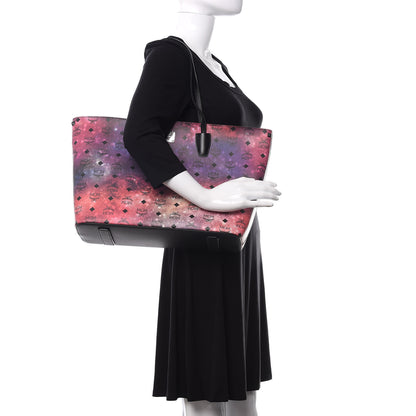 MCM Galaxy Visetos Medium Shopper Tote Multicolor 2 of 12
