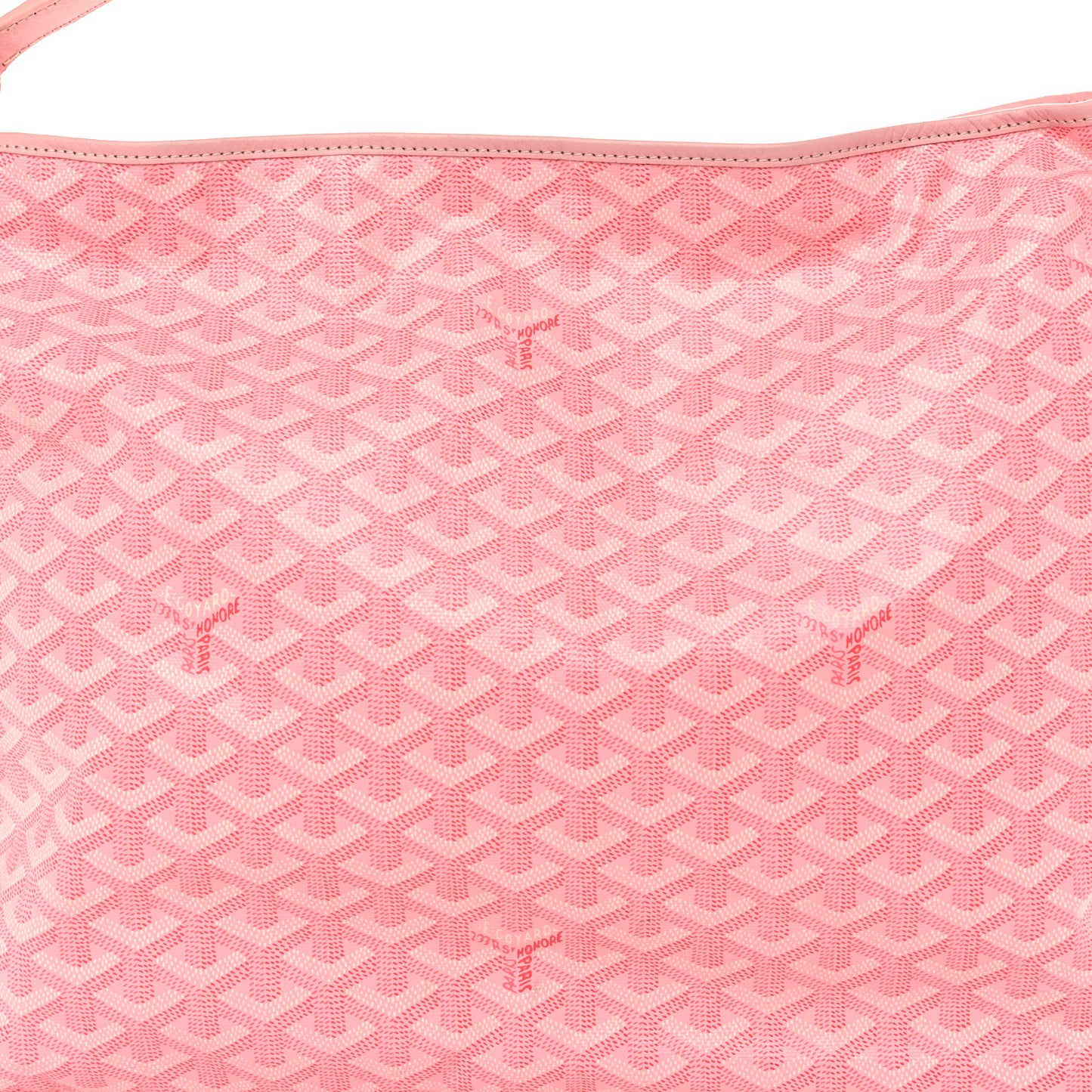 Goyardine Fidji Zip Hobo Summer Rose
