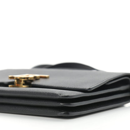 Burberry Grained Calfskin Small TB Bag Black 11 of 14