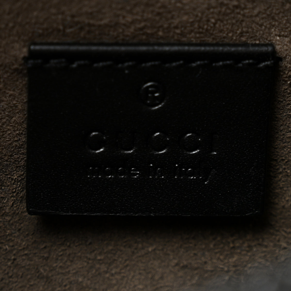 Gucci GG Supreme Monogram Belt Bag Black 6 of 13