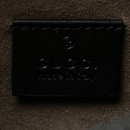 Gucci GG Supreme Monogram Belt Bag Black 6 of 13
