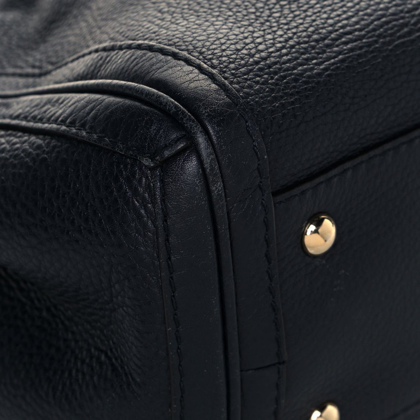 Pebbled Calfskin Medium Bella Tote Navy