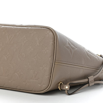 Louis Vuitton Empreinte Monogram Giant Neverfull MM Tourterelle 9 of 9