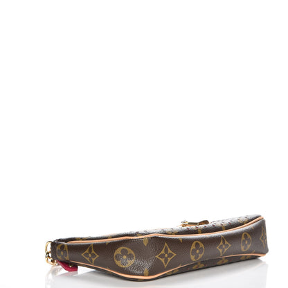 Louis Vuitton Monogram Perforated Pochette Accessories Bag Fuchsia 4 of 7