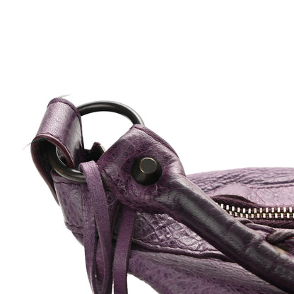 Balenciaga Agneau Classic Hardware Day Hobo Raisin 12 of 12