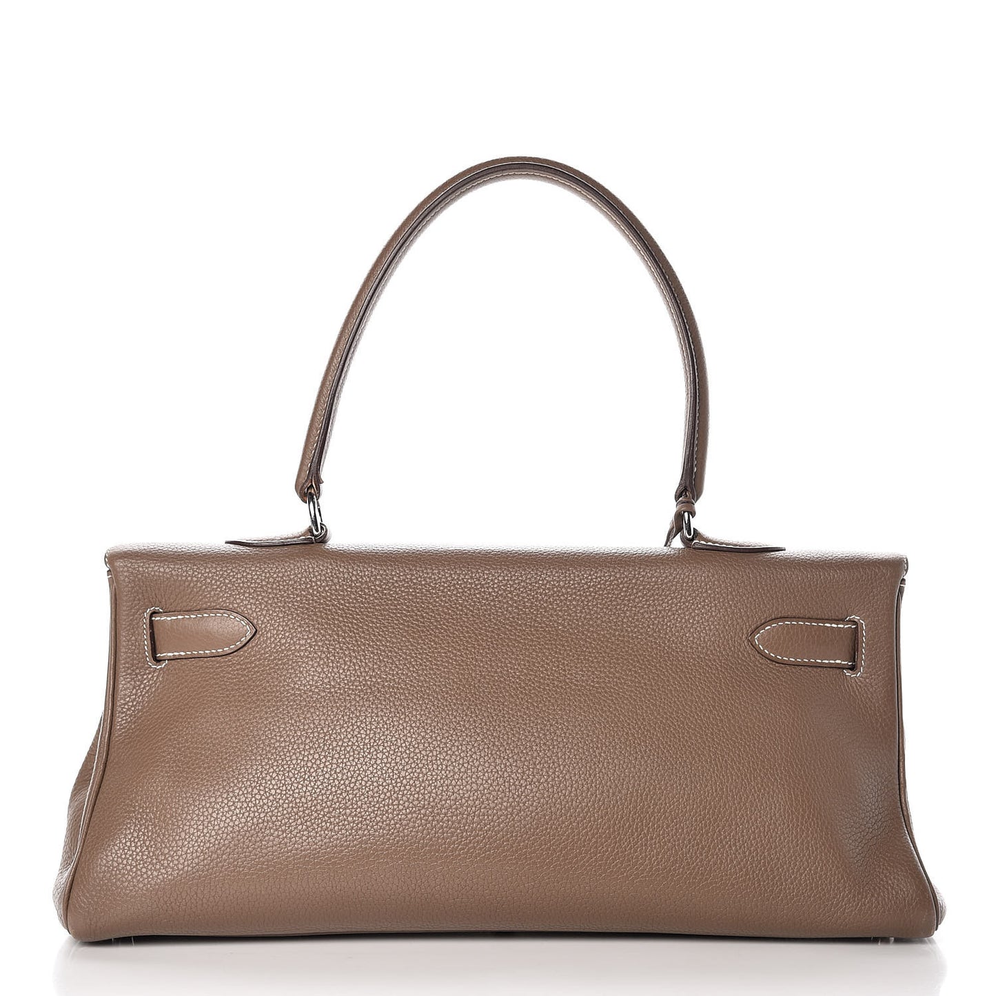 Taurillon Clemence Shoulder Kelly 40 Etoupe
