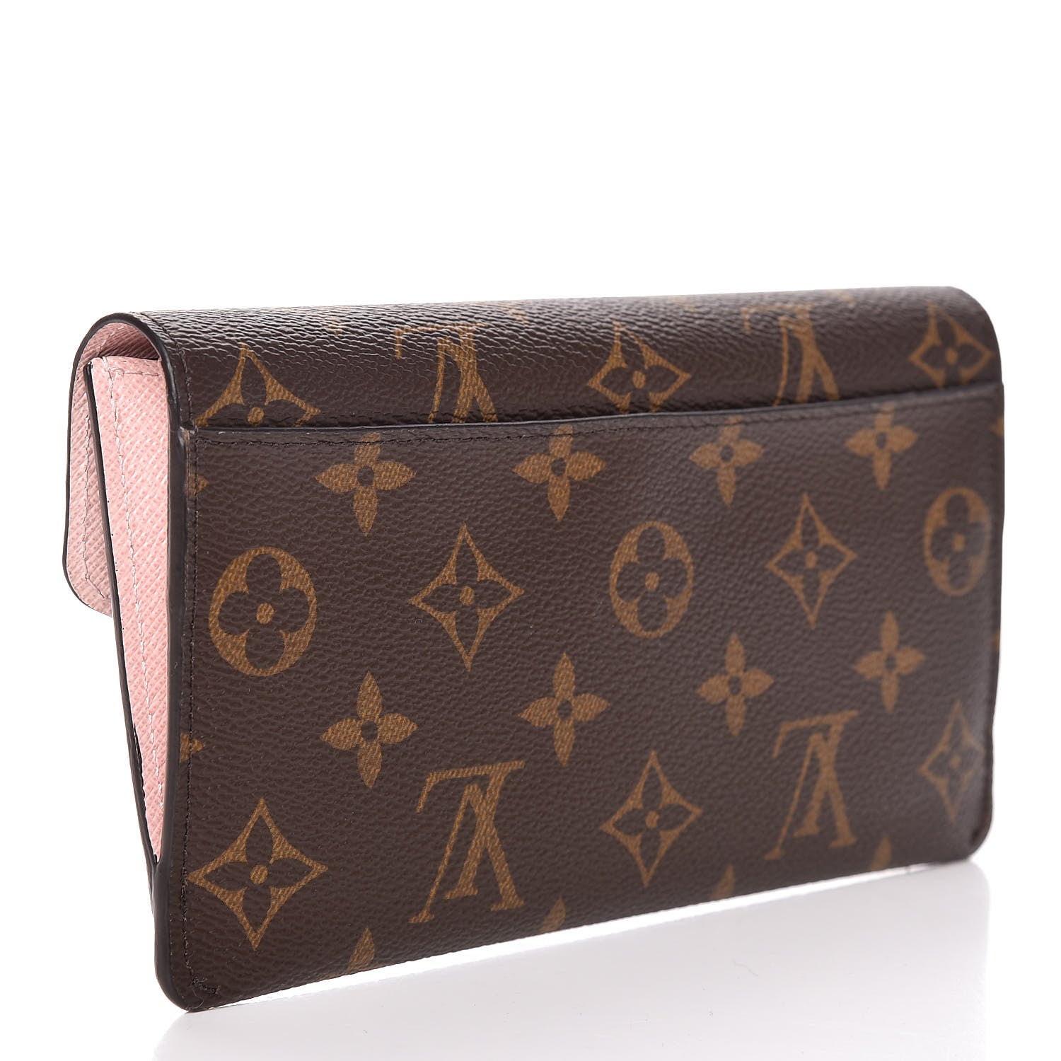 Louis Vuitton Monogram Jeanne Wallet Rose Ballerine 3 of 10