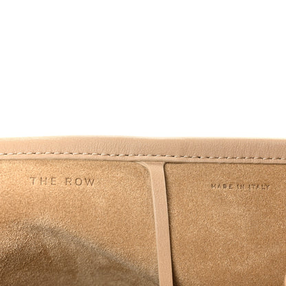 The Row Grained Calfskin Small N/S Park Tote Dark Taupe 6 of 9