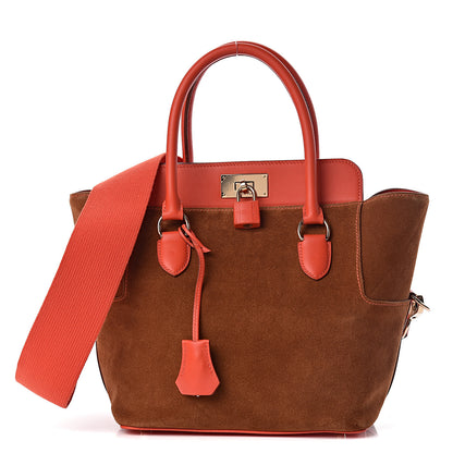Hermes Veau Doblis Swift Toolbox 20 Chamois Capucine 1 of 11