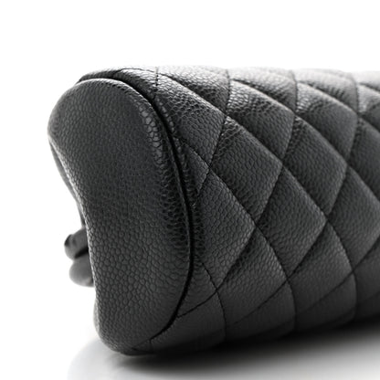 Chanel Caviar Quilted Timeless Clutch Black 9 of 11