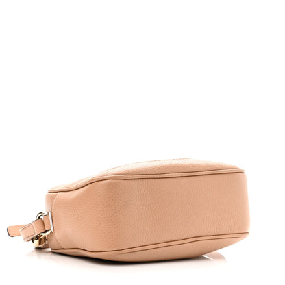 Gucci Pebbled Calfskin Small Soho Disco Bag Camelia 4 of 11