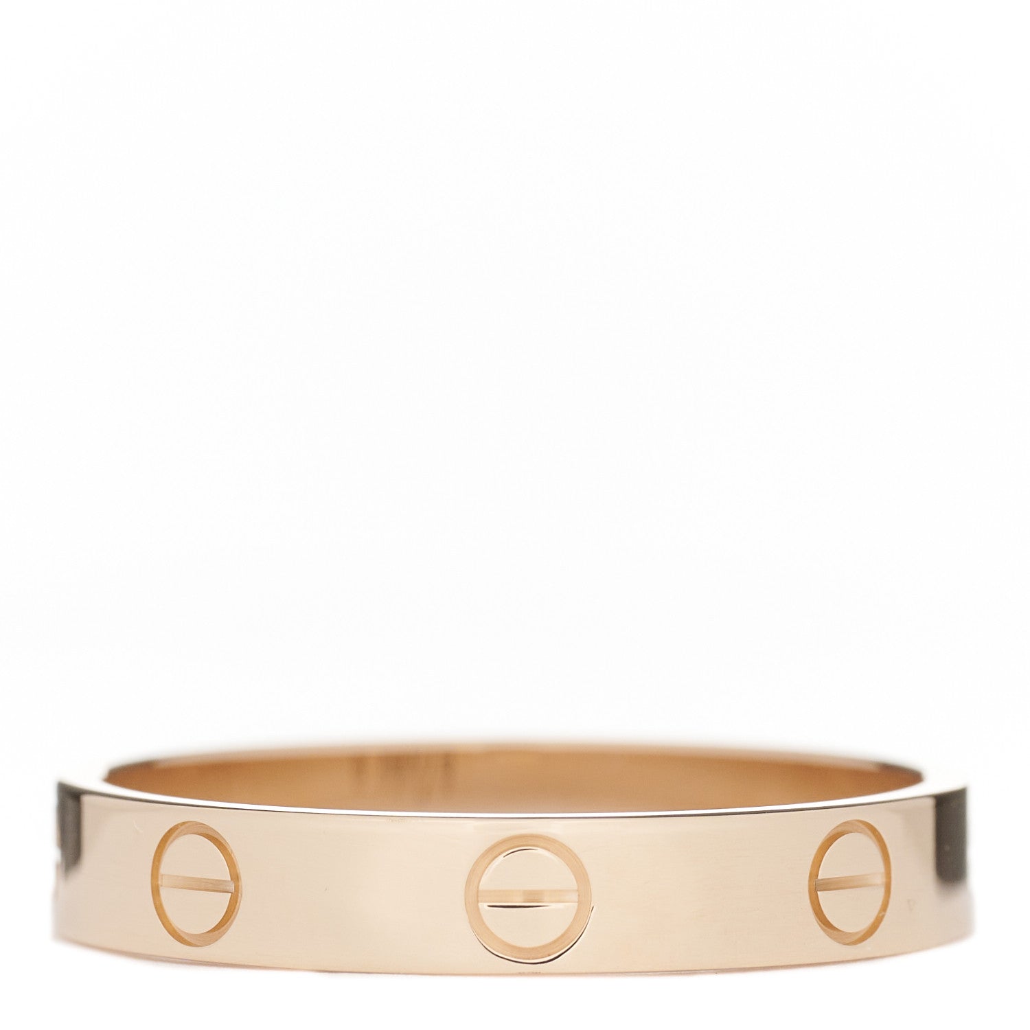 Cartier 18K Pink Gold 3.5mm LOVE Wedding Band Ring 60 9 1 of 5