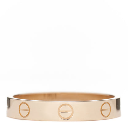 Cartier 18K Pink Gold 3.5mm LOVE Wedding Band Ring 60 9 1 of 5