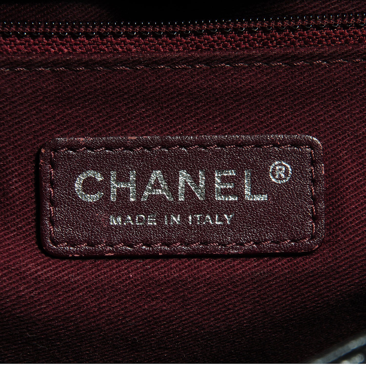 Chanel Crumpled Grained Calfskin CC Crave Jumbo Flap Black 7 of 9