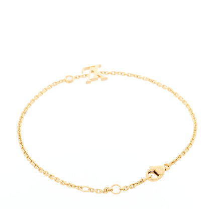 Louis Vuitton 18K Yellow Gold Diamond Idylle Blossom LV Bracelet 2 of 7