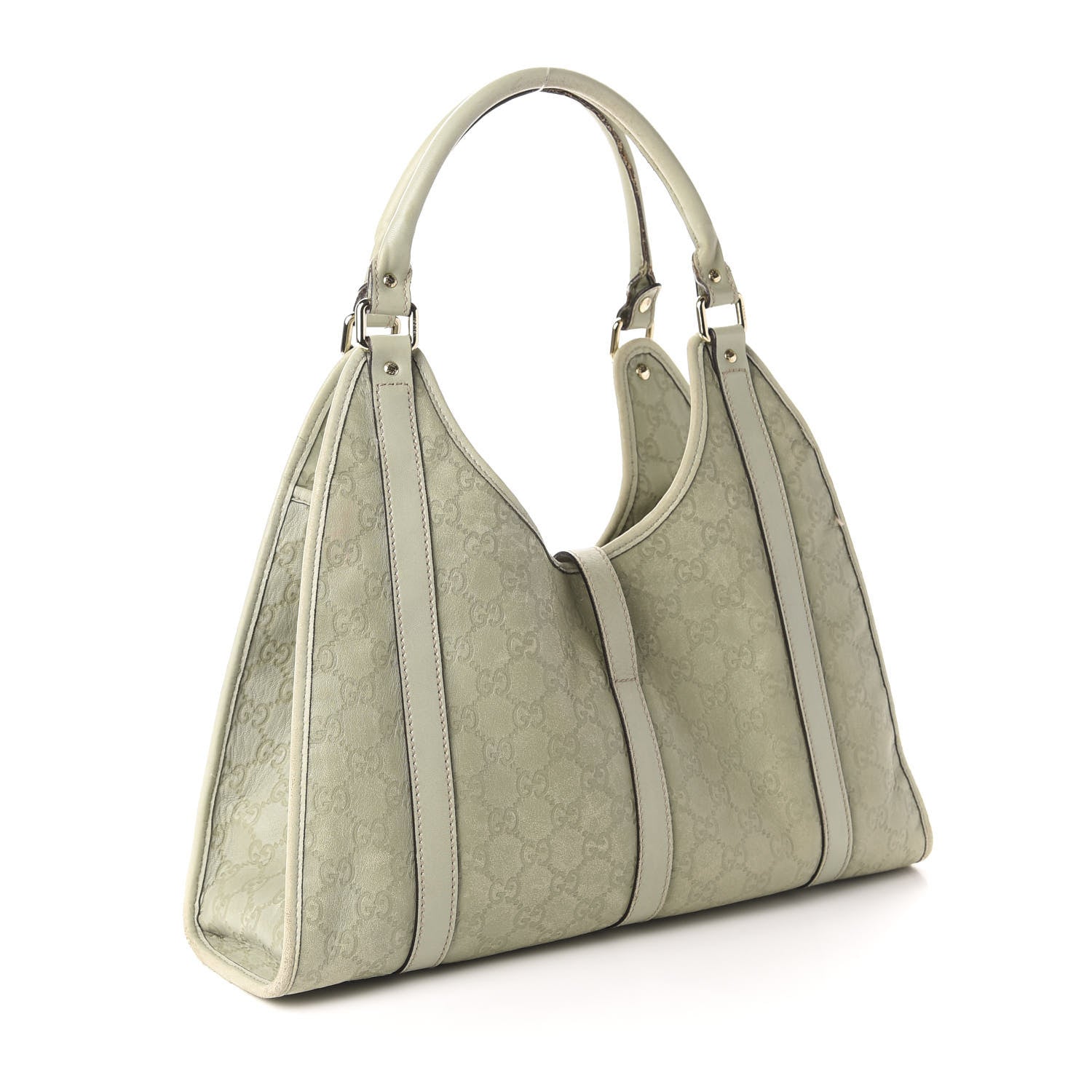 Gucci Guccissima Medium Joy Shoulder Bag Green 3 of 16