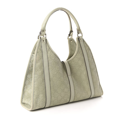 Gucci Guccissima Medium Joy Shoulder Bag Green 3 of 16