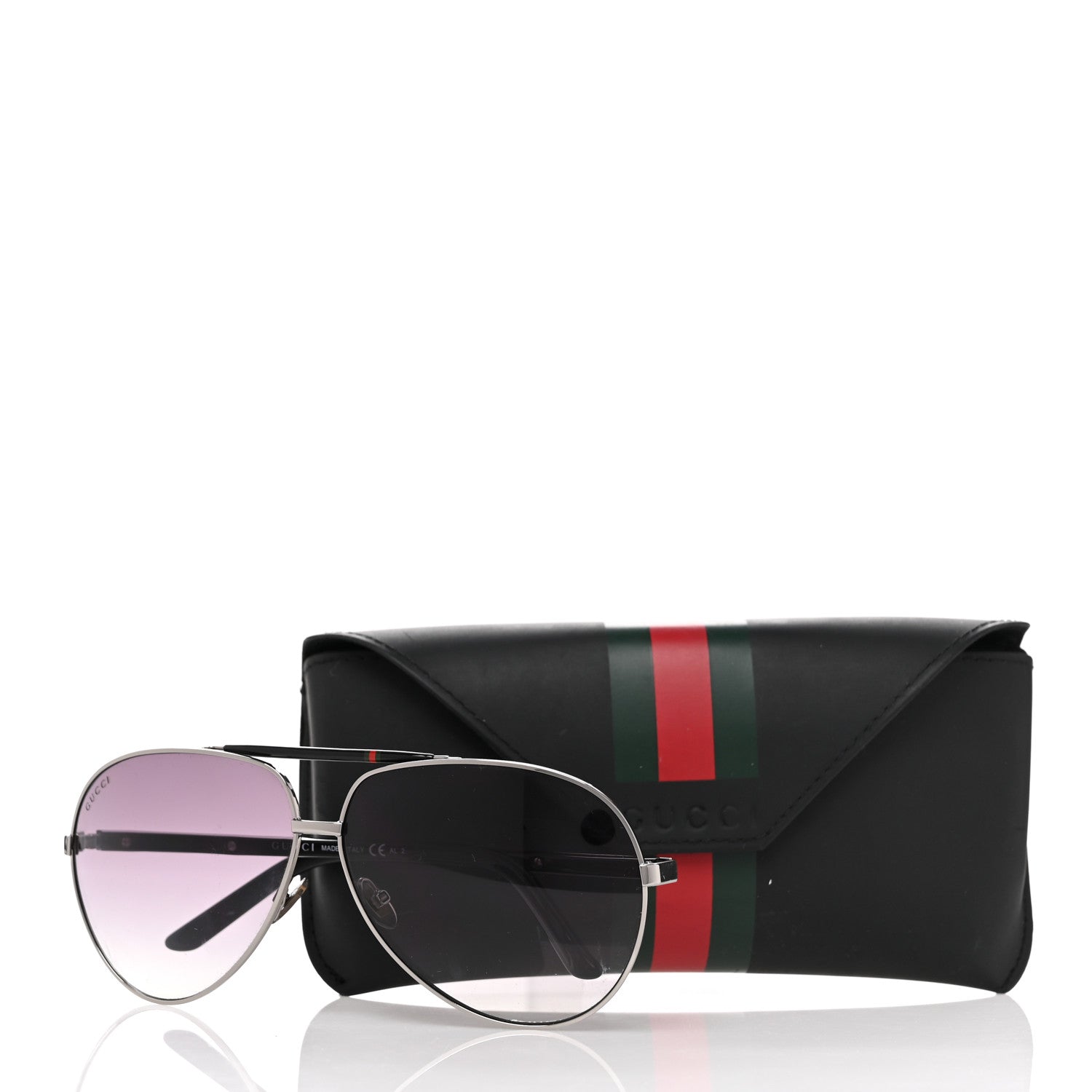 Gucci Web Aviator Sunglasses GG1933/S Black 7 of 7