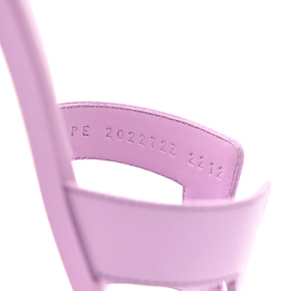 Hermes Epsom Oran Sandals 36 Violet Amethyst 8 of 8
