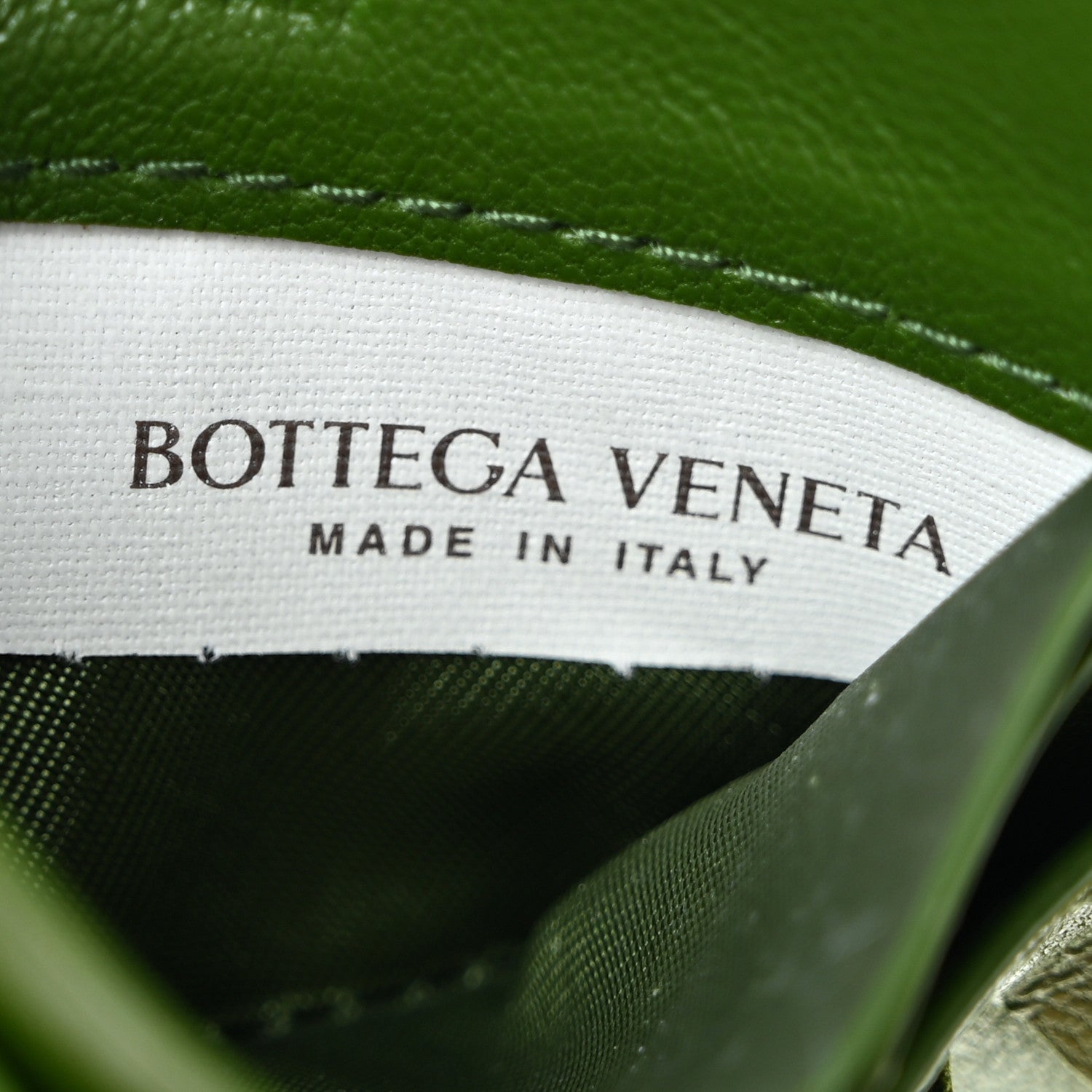 Bottega Veneta Nappa Intrecciato Card Holder Green 7 of 10