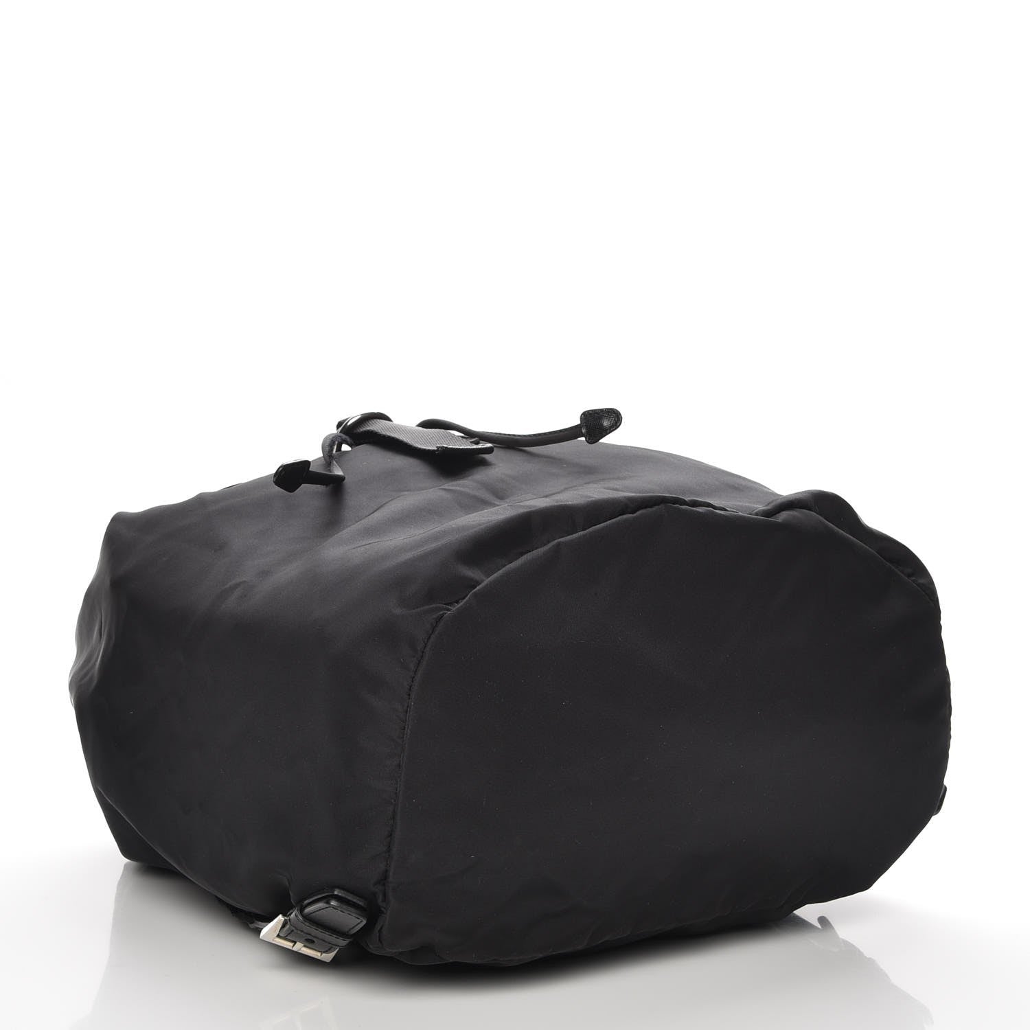 Prada Nylon Cinch Backpack Black 3 of 6