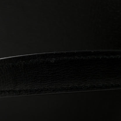 Saint Laurent Calfskin Medium Monogram Monochrome Sunset  Black 13 of 13
