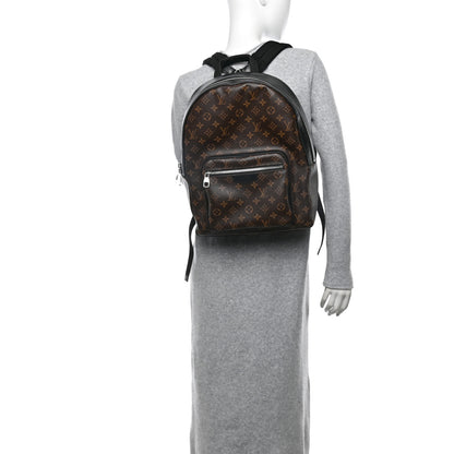 Louis Vuitton Monogram Macassar Josh Backpack 2 of 12