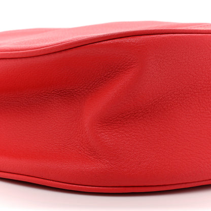 Marc Jacobs Pebbled Calfskin Too Hot To Handle Hobo Red 8 of 11