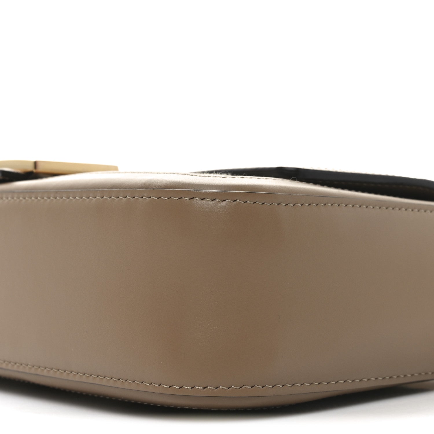Fendi Canvas Pequin Striped Baguette Beige Sand 10 of 10