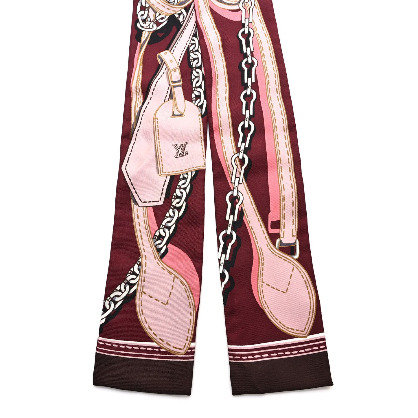 Silk Handle Me Bandeau Bordeaux