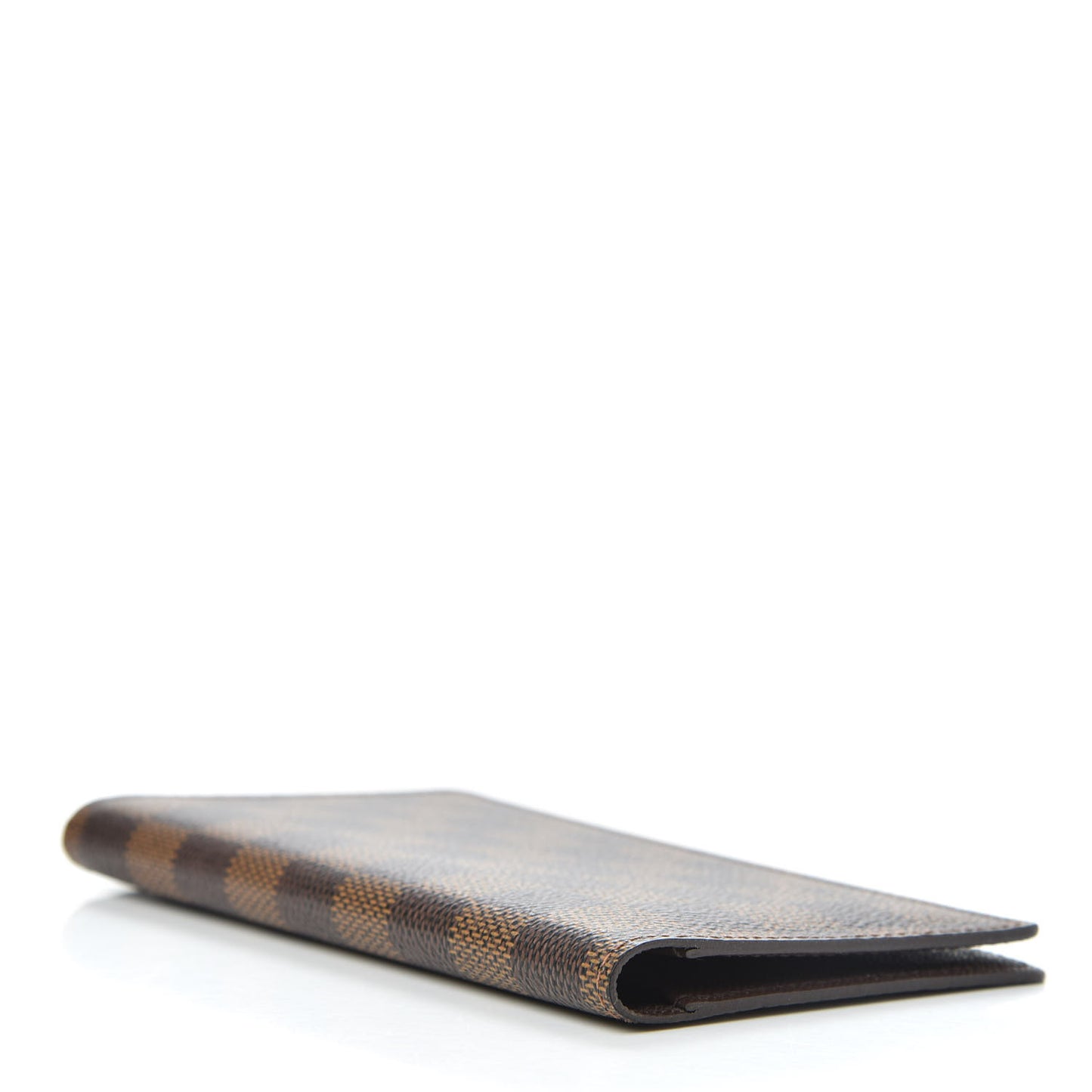 Damier Ebene Checkbook Cover Wallet