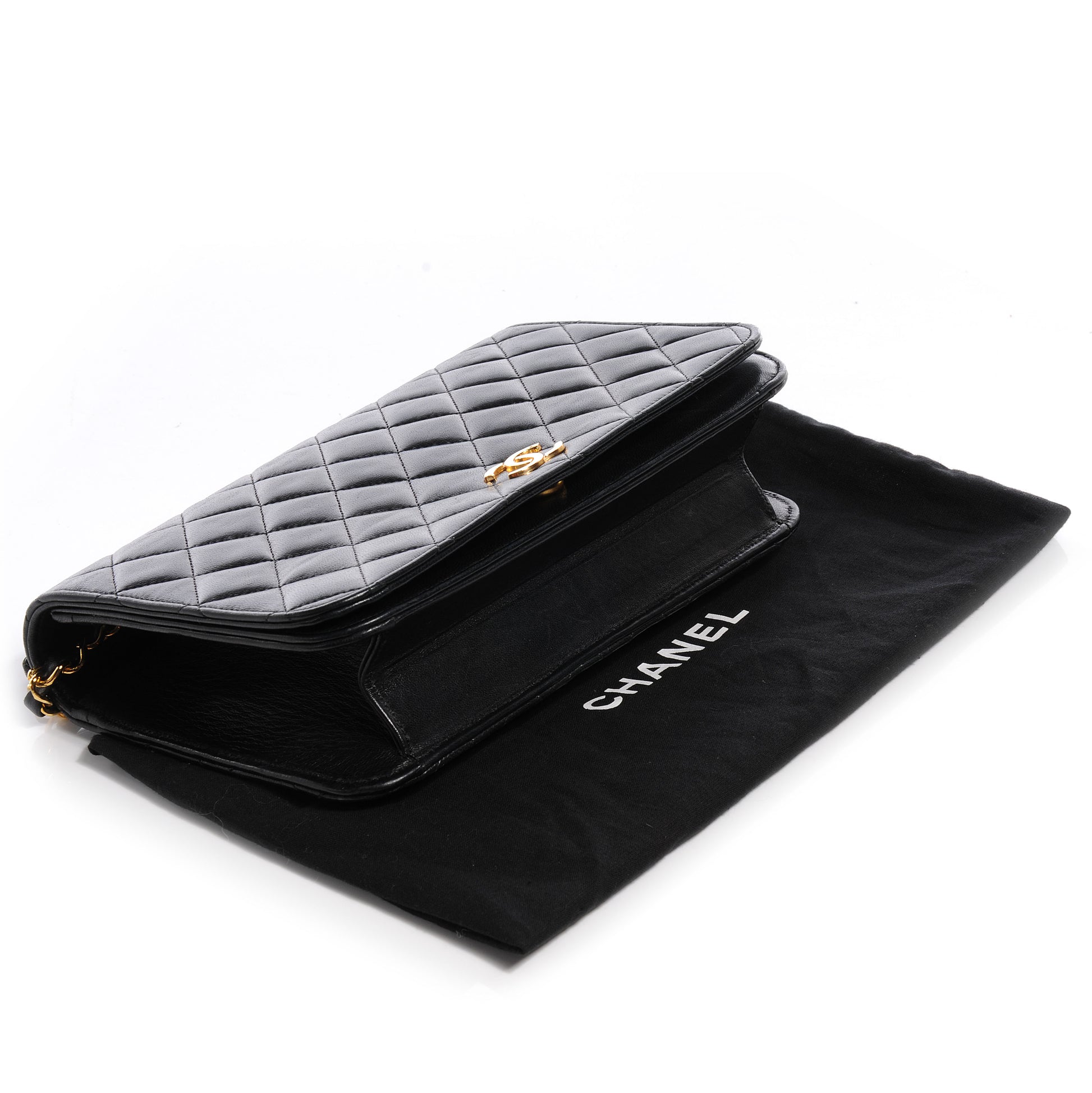 Chanel Lambskin Quilted Small Flap Black 4 of 7