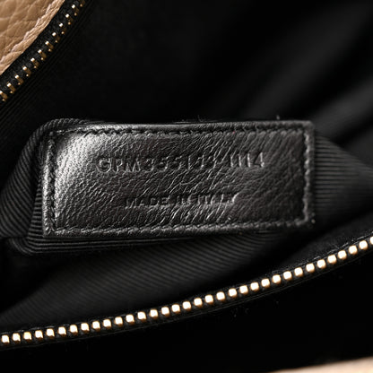 Saint Laurent Grained Calfskin Small Sac De Jour Taupe 7 of 22