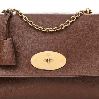 Mulberry Small Classic Grain Calfskin Medium Lily Flap Oak 7 of 10