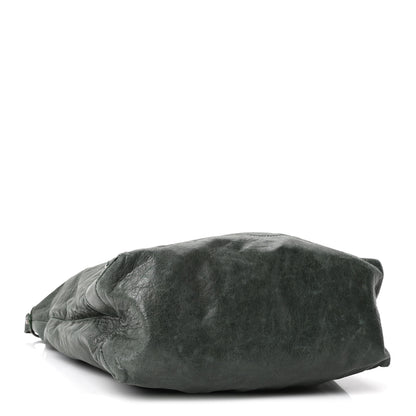 Balenciaga Agneau Classic Hardware Day Hobo Green 4 of 10