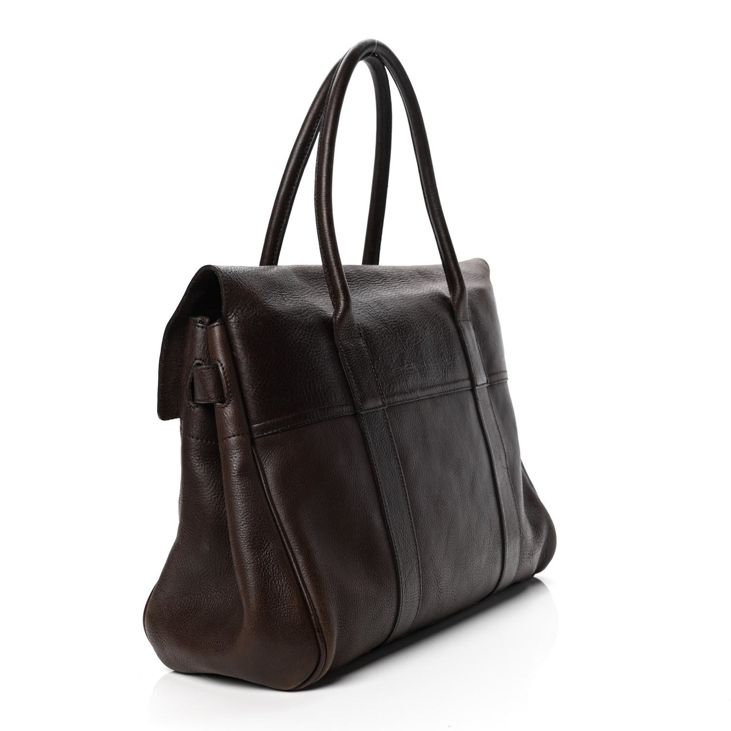 Classic Grain Calfskin Bayswater Chocolate