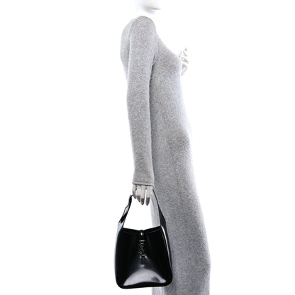 Saint Laurent Patent Small Le 5 A 7 Supple Hobo Black 2 of 10