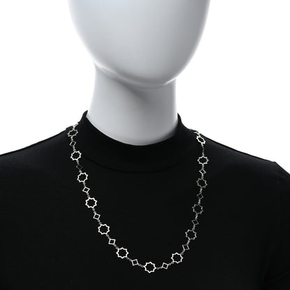 Tiffany Sterling Silver Paloma Picasso Zellige Marrakesh Continuous Link Necklace 2 of 4